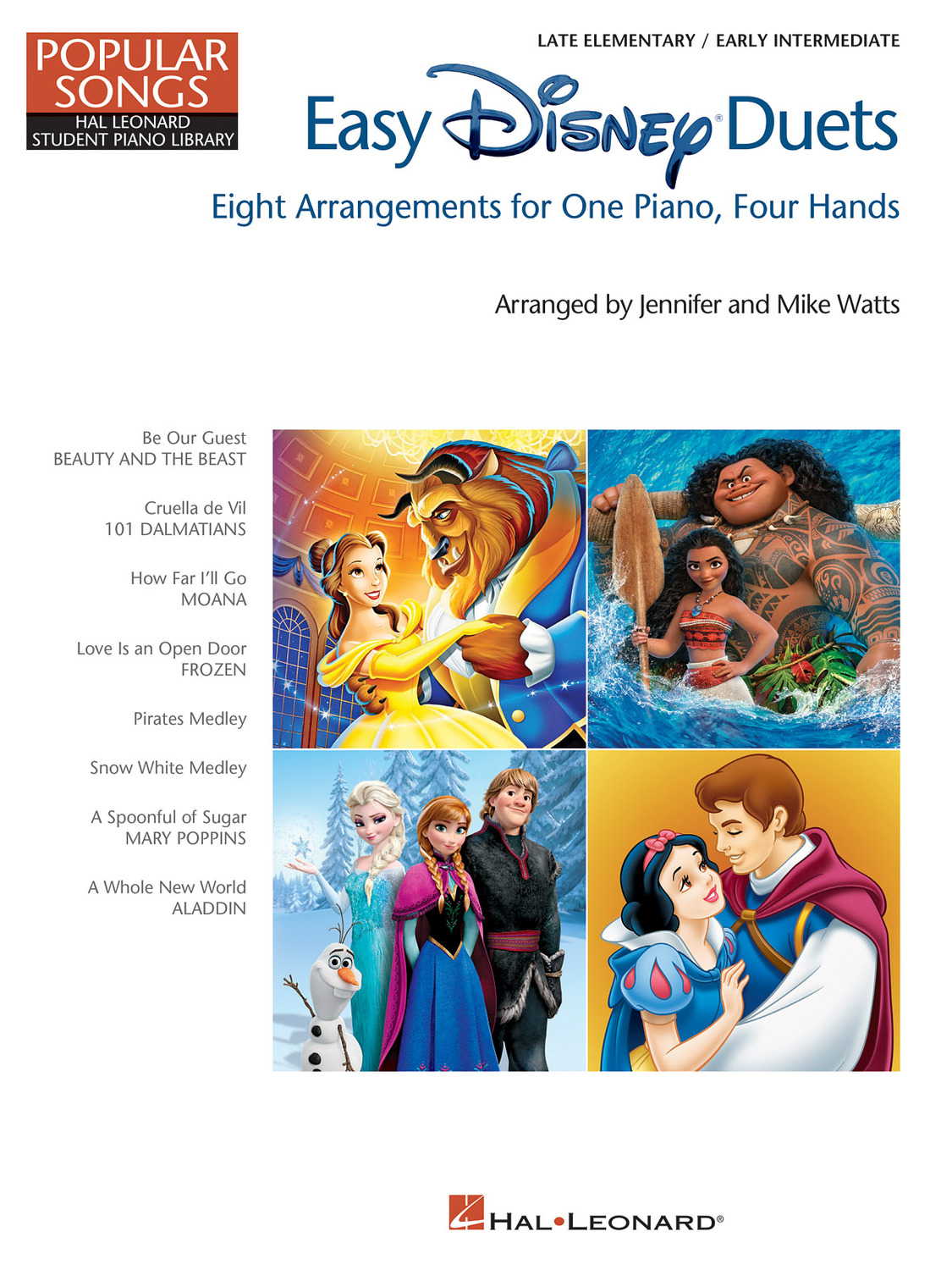 Cover: 888680706173 | Easy Disney Duets: Eight Arrangements -For One Piano, Four Hands-...