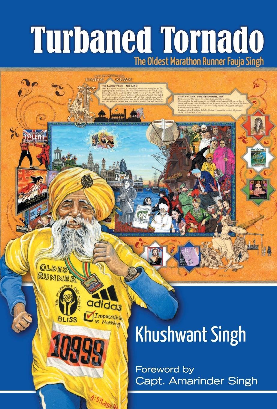 Cover: 9788129118424 | Turbaned Tornado | The Oldest Marathon Runner Fauja Singh | Singh