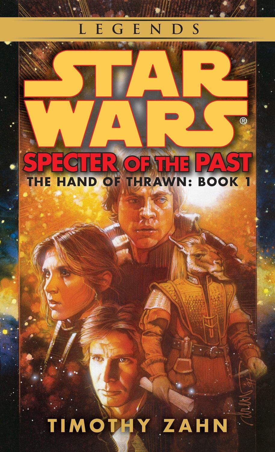 Cover: 9780553298048 | Specter of the Past: Star Wars Legends (the Hand of Thrawn) | Zahn