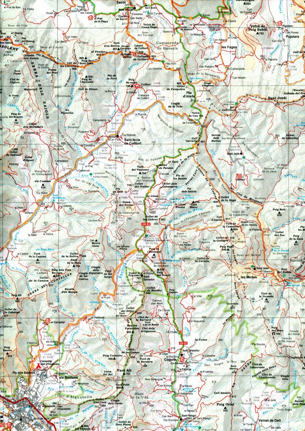 Bild: 9788480909495 | Mapa Garrotxa, Zona Volcanica 1:25000 | Taschenbuch | Spanisch | 2023