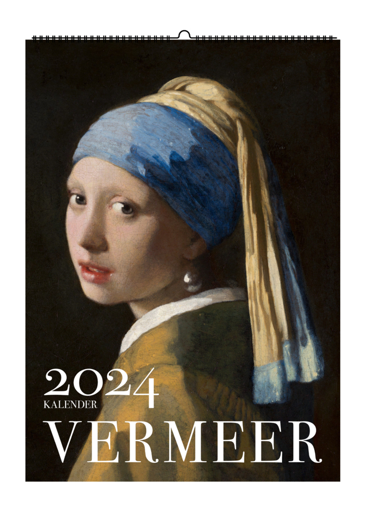 Cover: 9783968491042 | Vermeer. Meisterwerke. Wandkalender 2024 | Johannes Vermeer | Kalender
