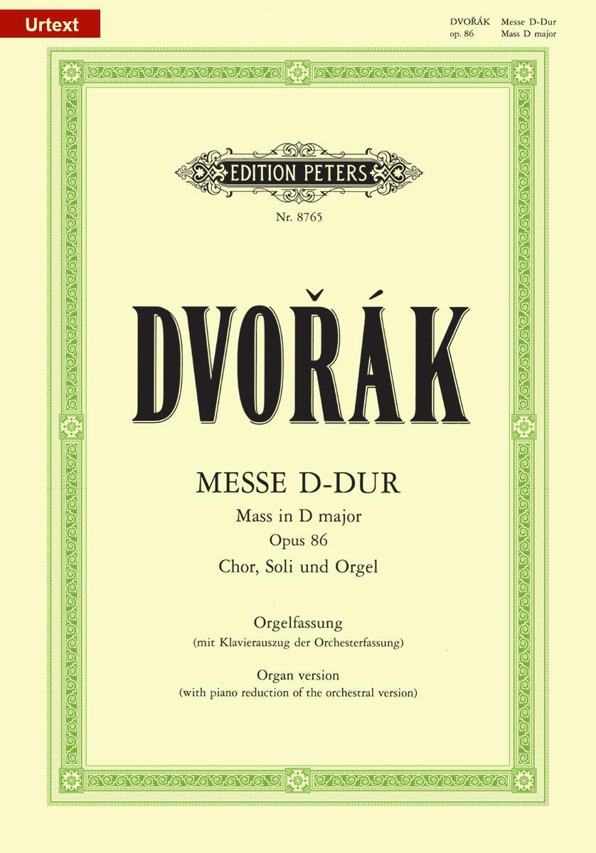 Cover: 9790014102593 | Messe D-Dur op. 86 | Antonín Dvorák | Broschüre | Latein | 2002
