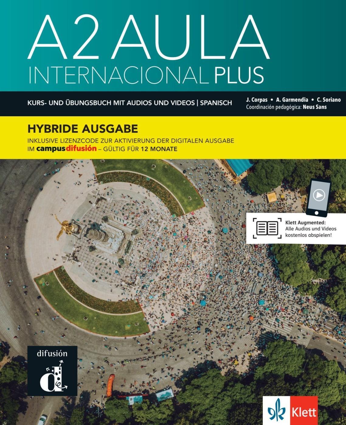 Cover: 9783125158481 | Aula internacional Plus A2 - Hybride Ausgabe | Taschenbuch | 288 S.
