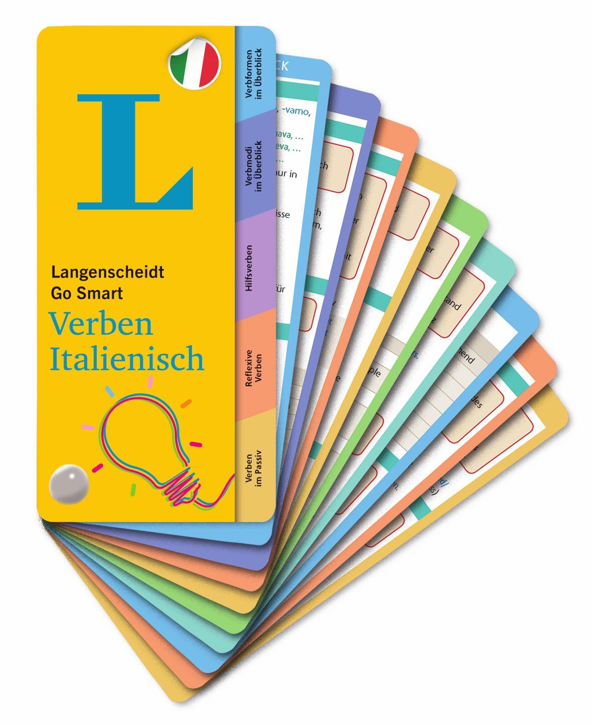 Cover: 9783125633148 | Langenscheidt Go Smart Verben Italienisch - Fächer | Langenscheidt