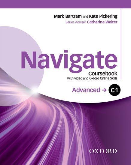 Cover: 9780194566889 | Navigate: C1 Advanced: Coursebook with DVD and Oxford Online Skills...