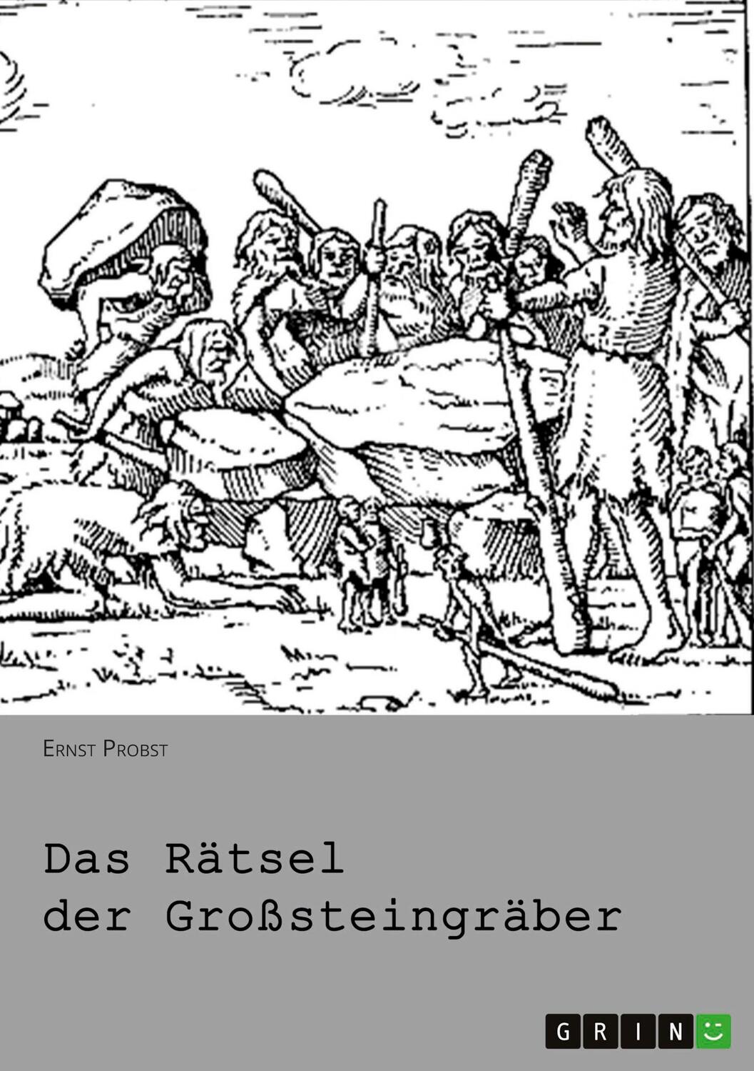 Cover: 9783640987573 | Das Rätsel der Großsteingräber | Ernst Probst | Taschenbuch | 144 S.