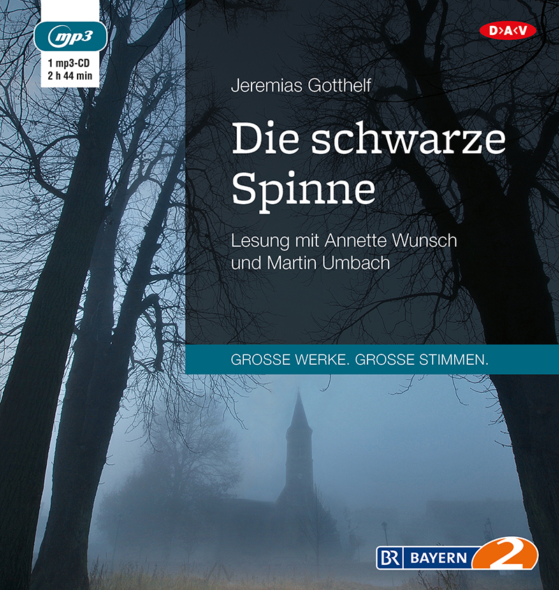 Cover: 9783862316182 | Die schwarze Spinne, 1 Audio-CD, 1 MP3, 1 Audio-CD | Gekürzte Lesung
