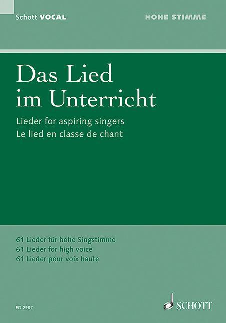 Cover: 9790001040266 | Das Lied im Unterricht | Paul Lohmann | Broschüre | Schott VOCAL