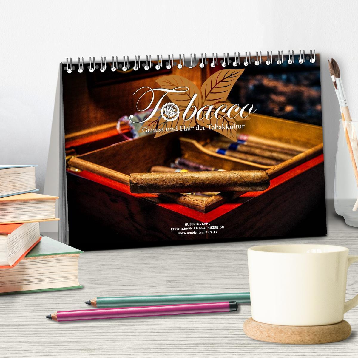 Bild: 9783435509751 | Tobacco - Genuss und Flair der Tabakkultur (Tischkalender 2025 DIN...