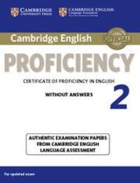 Cover: 9781107637924 | Cambridge English Proficiency 2 Student's Book Without Answers | Buch