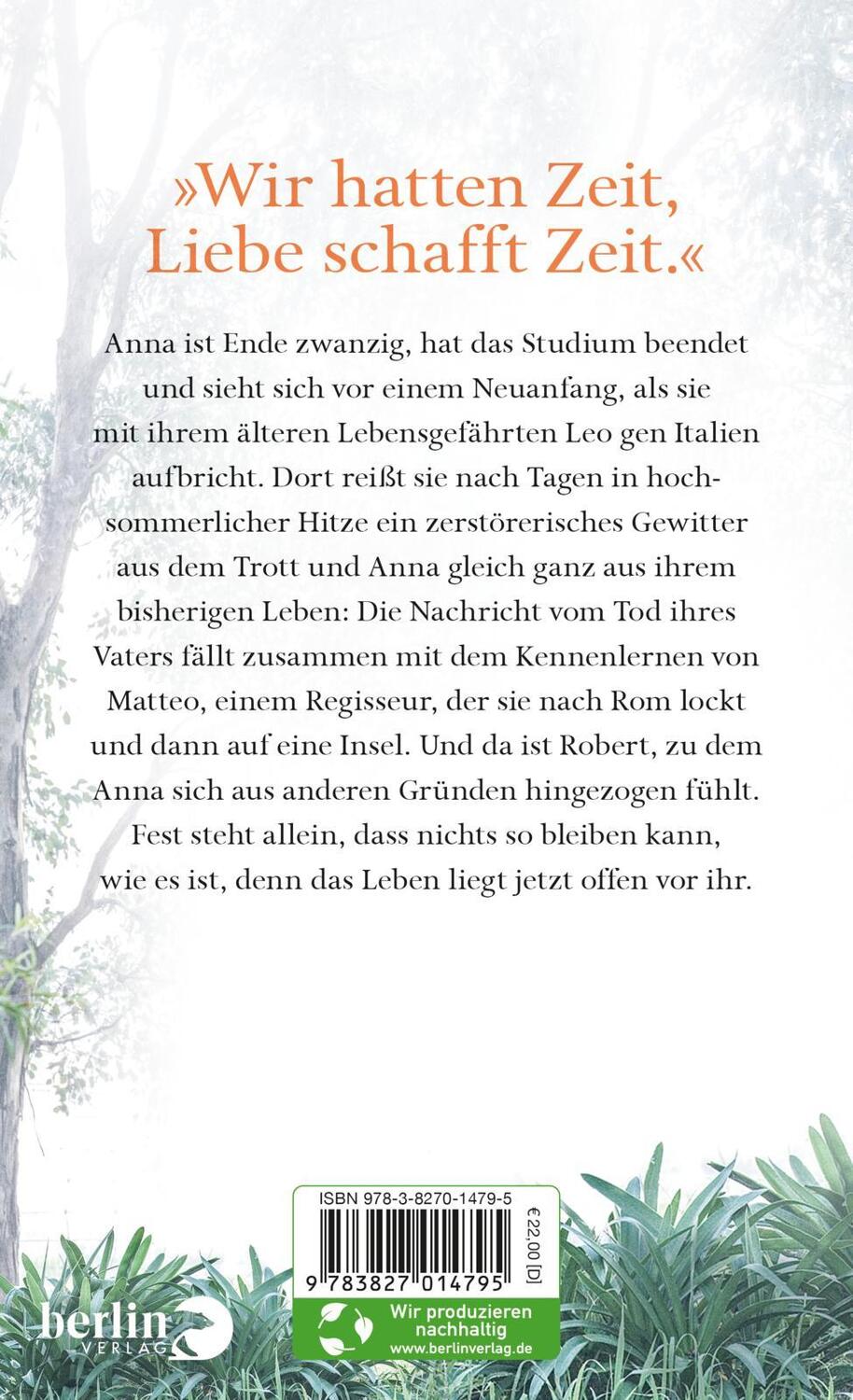 Rückseite: 9783827014795 | Die Frau in den Bäumen | Elisabeth Plessen | Buch | Deutsch | 2023