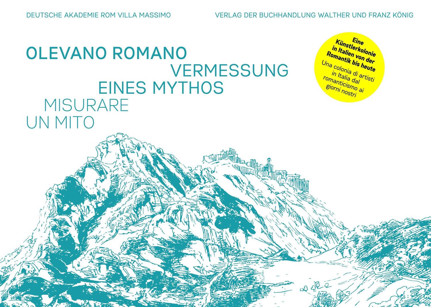 Cover: 9783753302430 | Olevano Romano - Vermessung eines Mythos / Misurare un mito | Buch