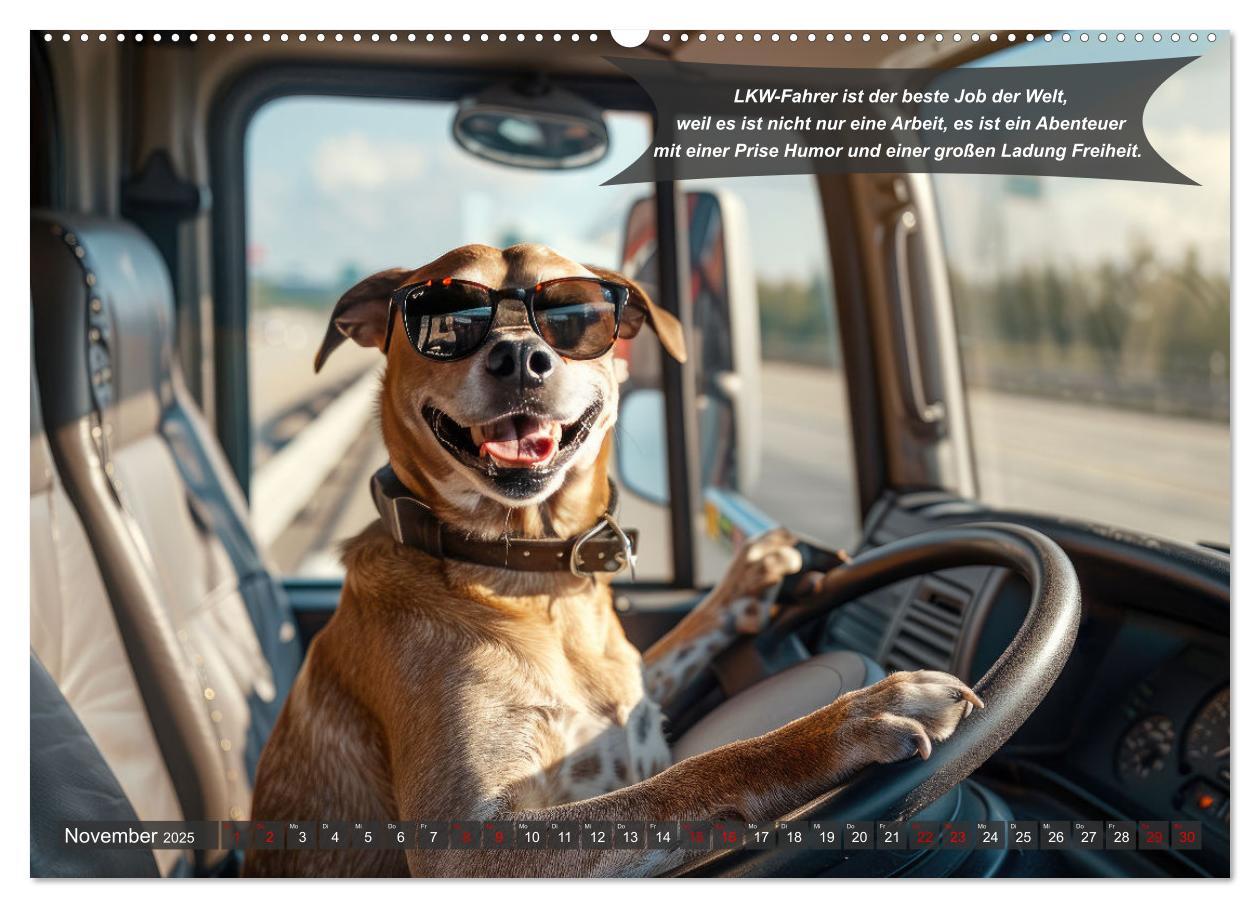 Bild: 9783457183250 | Tierisch lustige LKW-Fahrer (Wandkalender 2025 DIN A2 quer),...