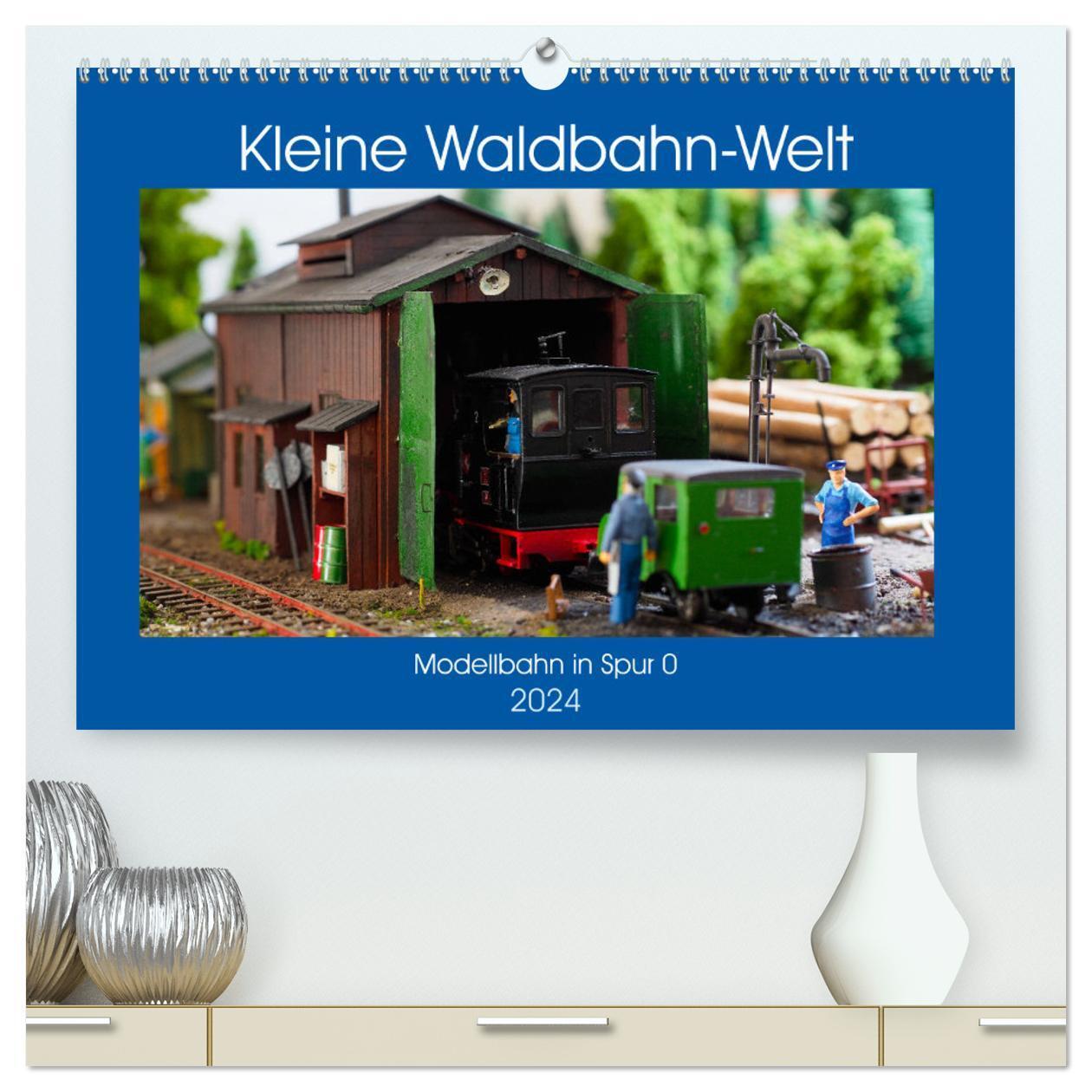 Cover: 9783675686694 | Kleine Waldbahn-Welt - Modellbahn in Spur 0 (hochwertiger Premium...