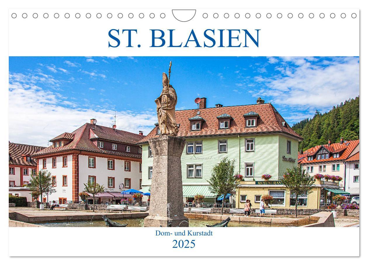 Cover: 9783435358533 | St. Blasien - Dom- und Kurstadt (Wandkalender 2025 DIN A4 quer),...