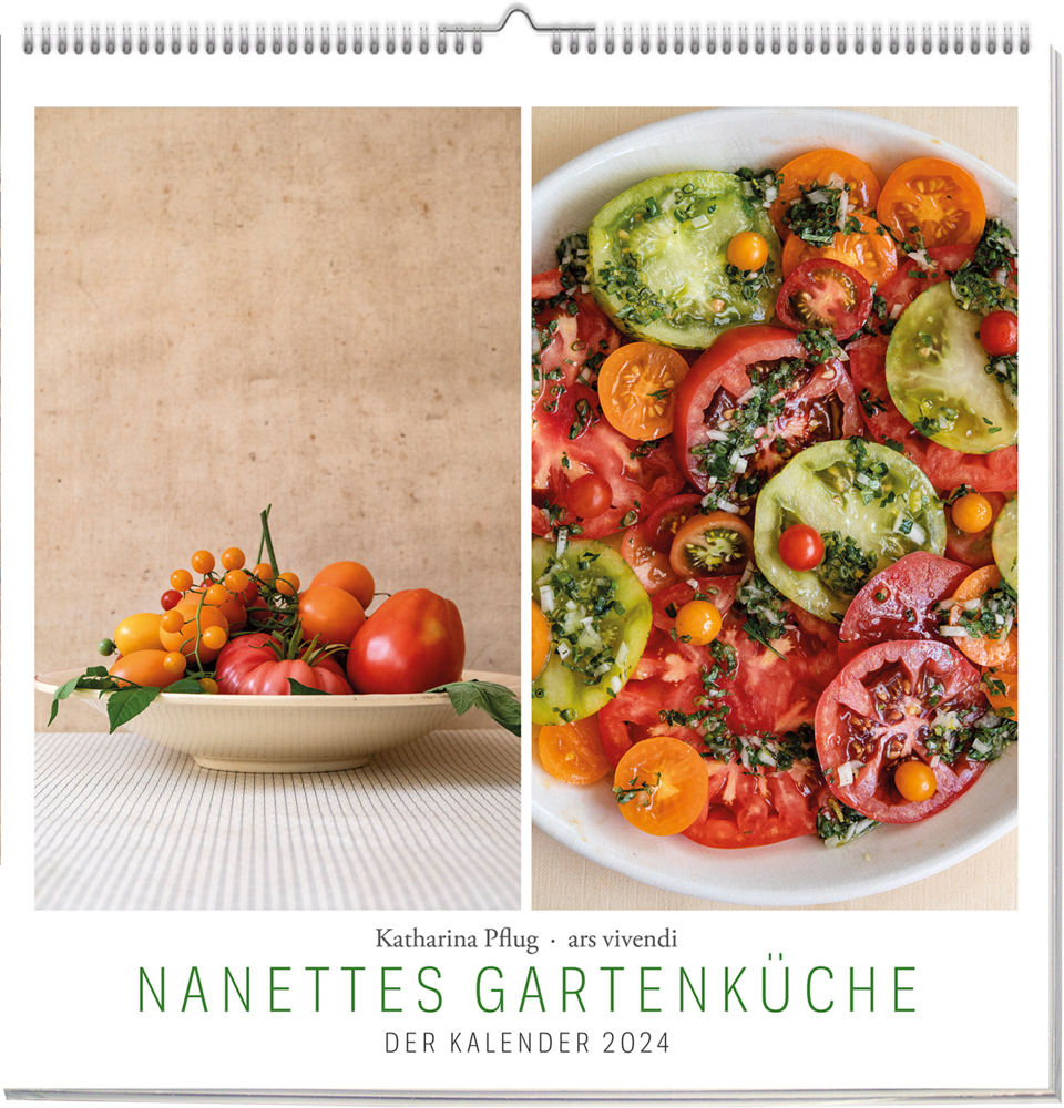 Cover: 9783747204870 | Nanettes Gartenküche 2024 - Der Kalender | Katharina Pflug | Kalender