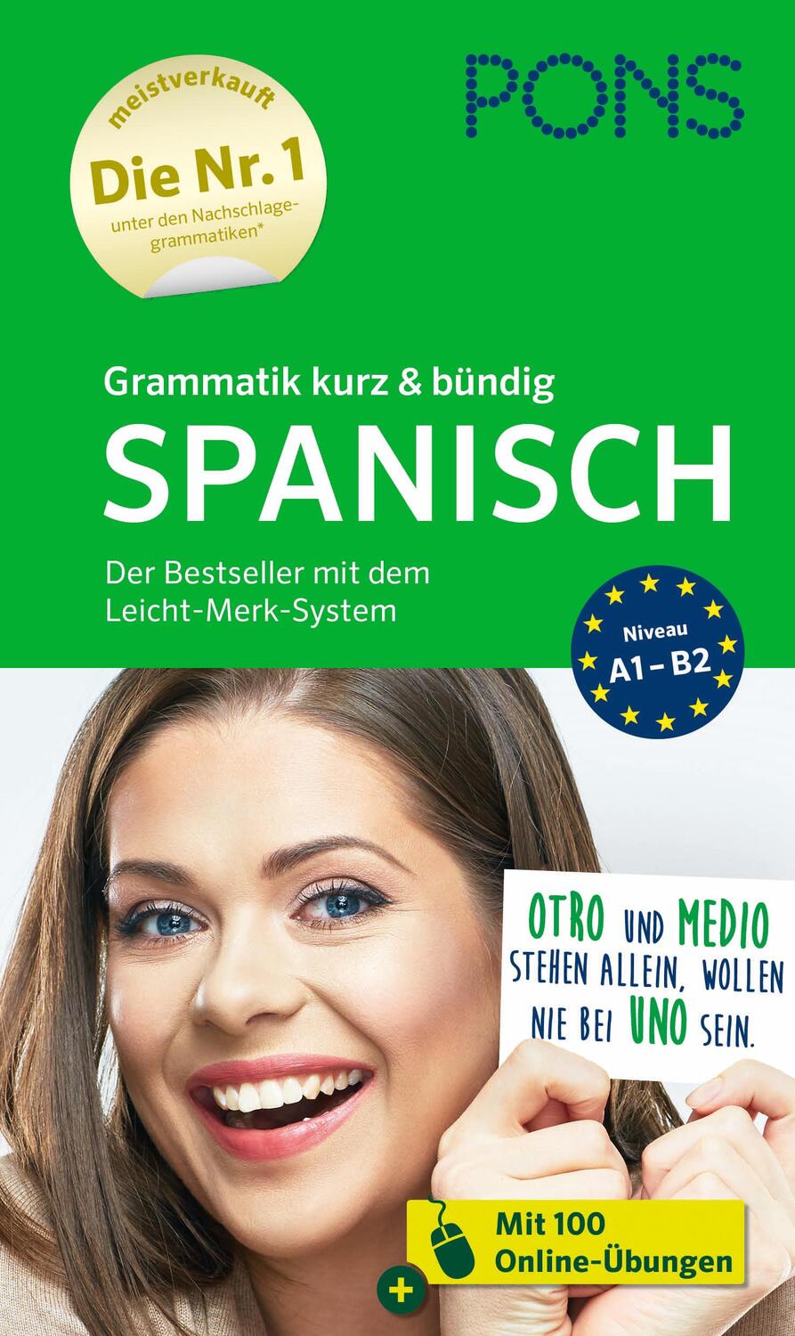 Cover: 9783125620759 | PONS Grammatik kurz &amp; bündig Spanisch | Taschenbuch | 175 S. | Deutsch