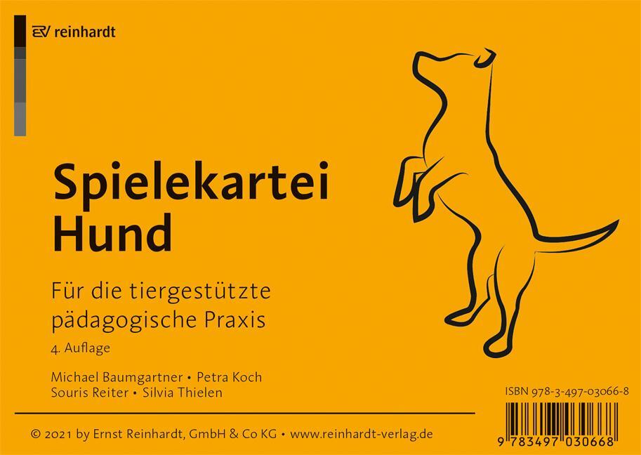Cover: 9783497030668 | Spielekartei Hund | Für die tiergestützte pädagogische Praxis | Box