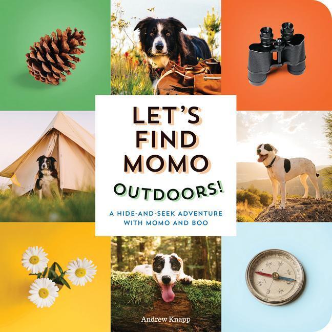 Cover: 9781683692621 | Let's Find Momo Outdoors!: A Hide-And-Seek Adventure with Momo and Boo