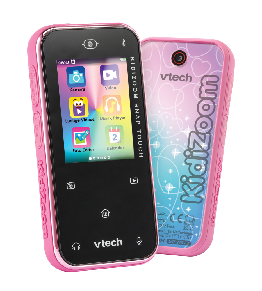 Cover: 3417765492549 | KidiZoom Snap Touch pink | Stück | 2022 | Vtech | EAN 3417765492549