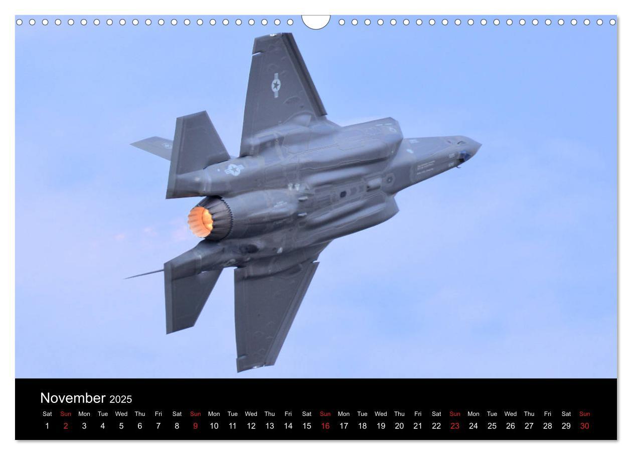 Bild: 9781325951314 | Lockheed Martin F35 Stealth Fighter (Wall Calendar 2025 DIN A3...