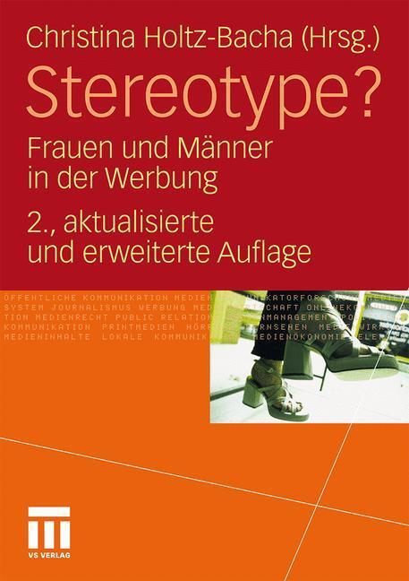 Cover: 9783531180830 | Stereotype? | Frauen und Männer in der Werbung | Christina Holtz-Bacha