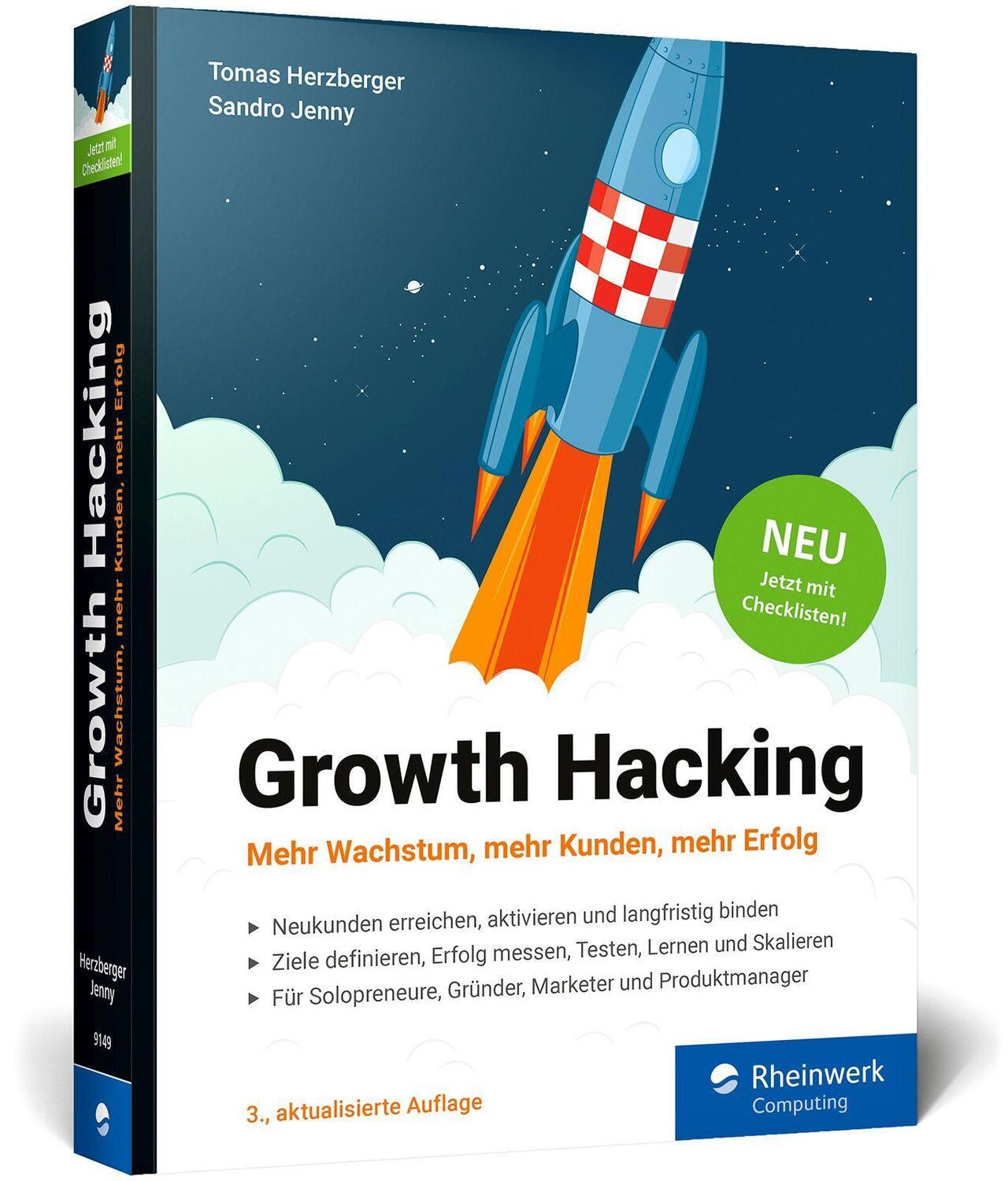 Cover: 9783836291491 | Growth Hacking | Tomas Herzberger (u. a.) | Taschenbuch | Deutsch