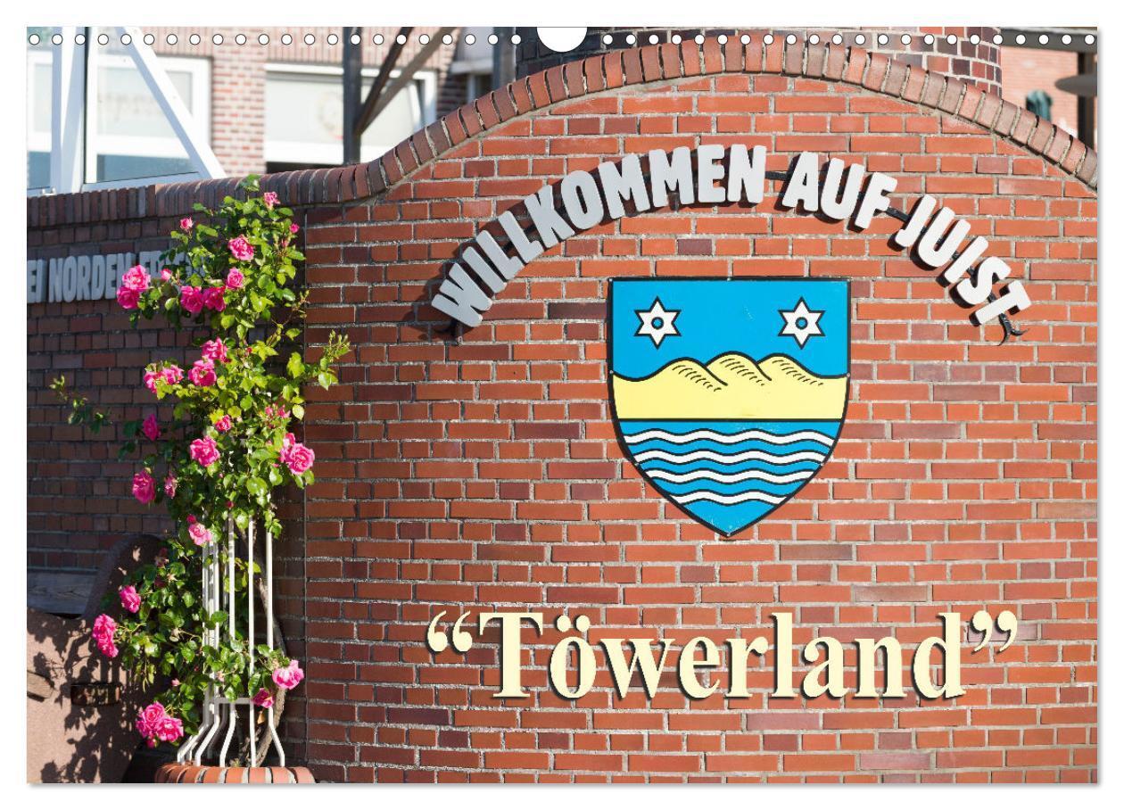 Cover: 9783457128619 | "Töwerland" Juist (Wandkalender 2025 DIN A3 quer), CALVENDO...