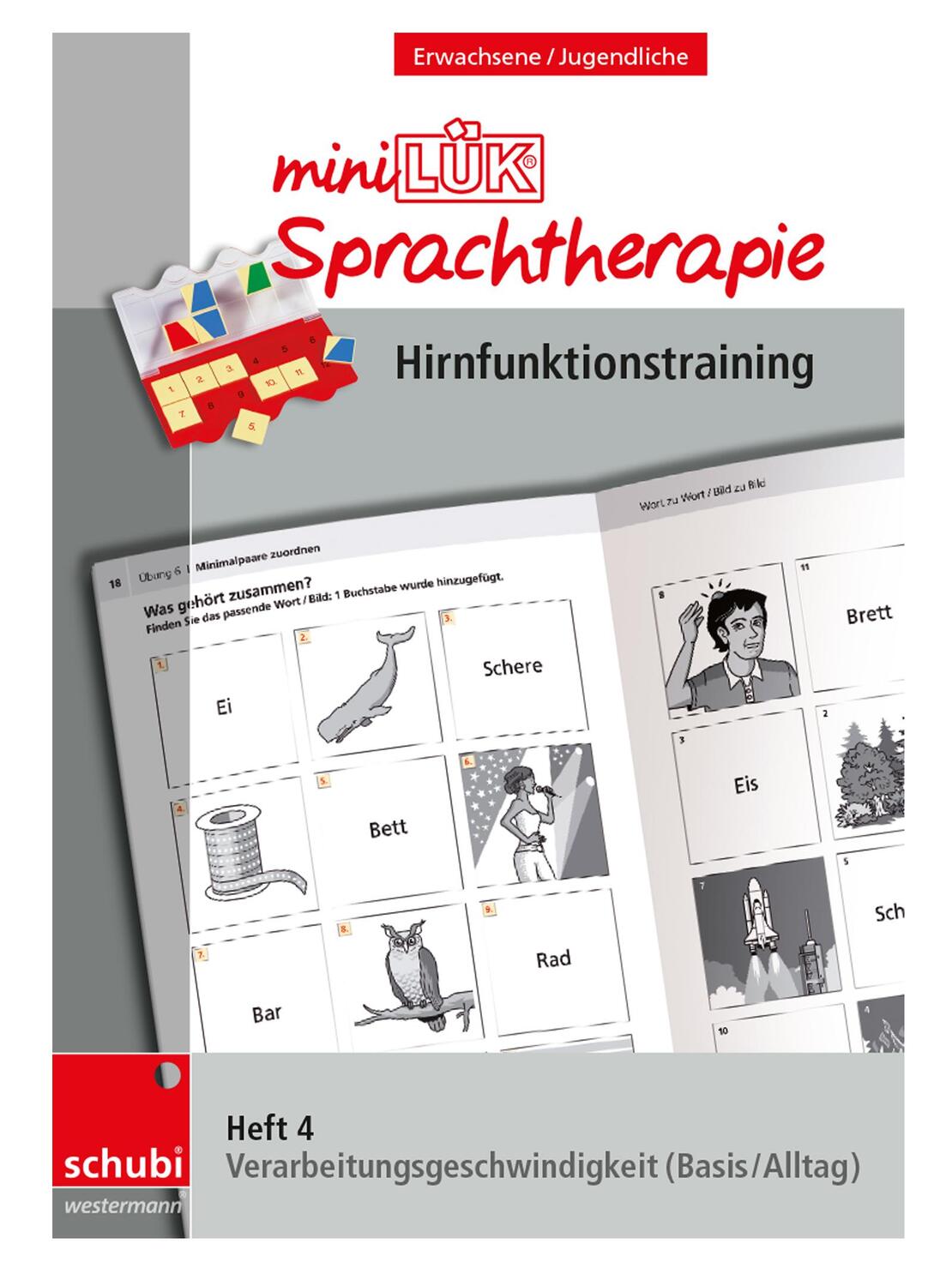 Cover: 9783867237093 | miniLÜK-Sprachtherapie - Hirnfunktionstraining. Heft 4 | Broschüre