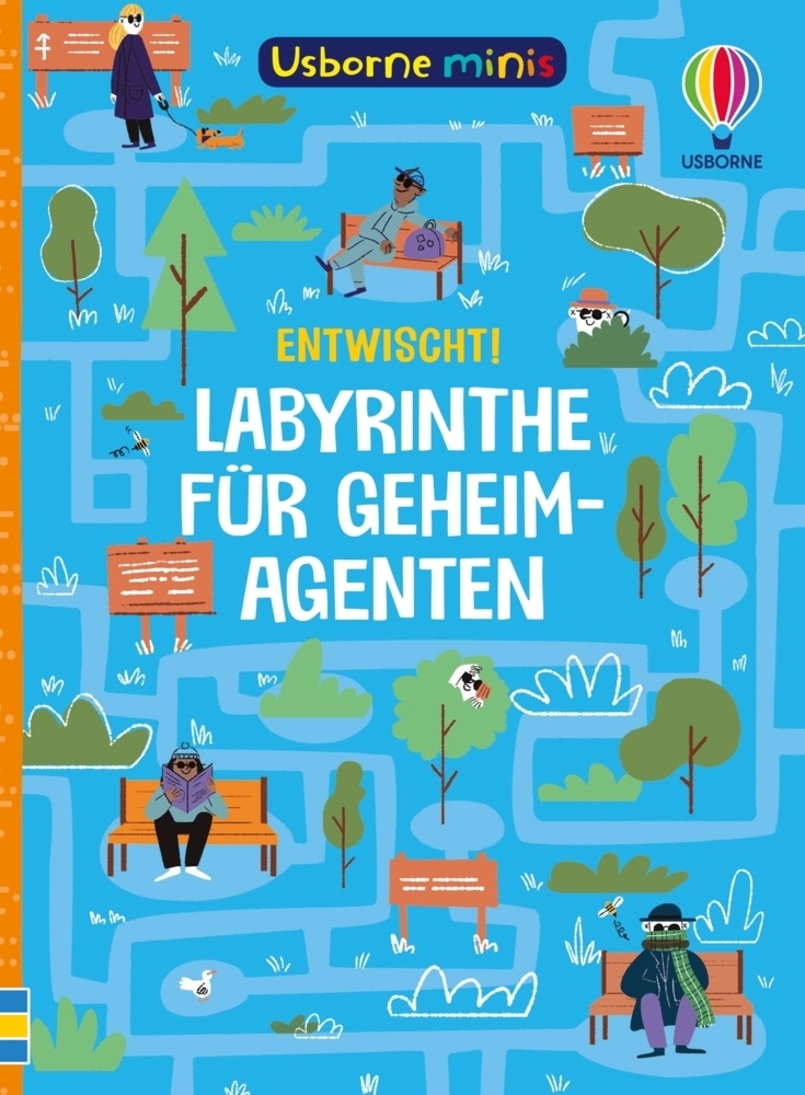 Cover: 9781035702183 | Usborne Minis: Entwischt! Labyrinthe für Geheimagenten | Taschenbuch