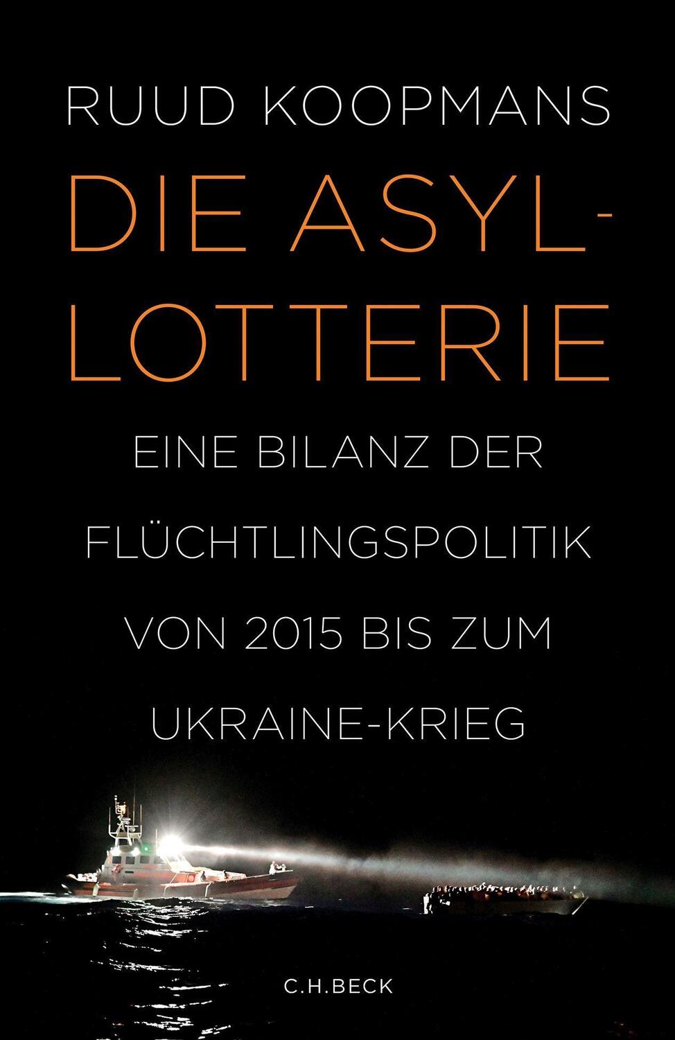Cover: 9783406797385 | Die Asyl-Lotterie | Ruud Koopmans | Buch | Deutsch | 2023 | C.H.Beck