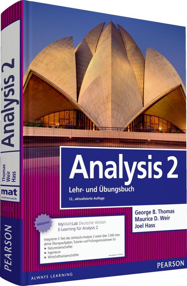Cover: 9783868941722 | Analysis 2, m. 1 Buch, m. 1 Beilage. Bd.2 | Lehr- und Übungsbuch