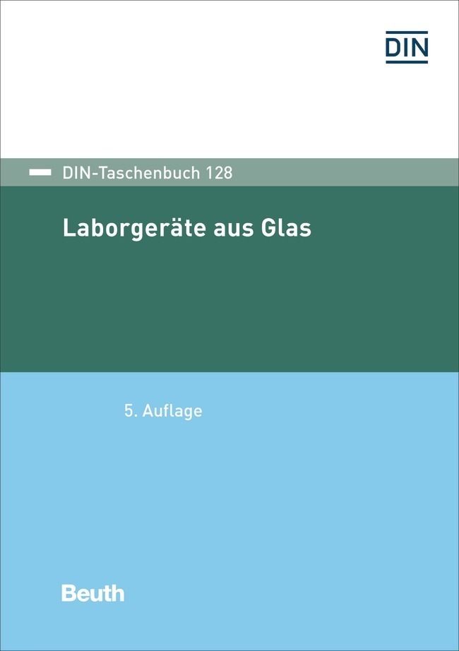 Cover: 9783410295839 | Laborgeräte aus Glas | DIN e.V. | Taschenbuch | 2020 | Beuth