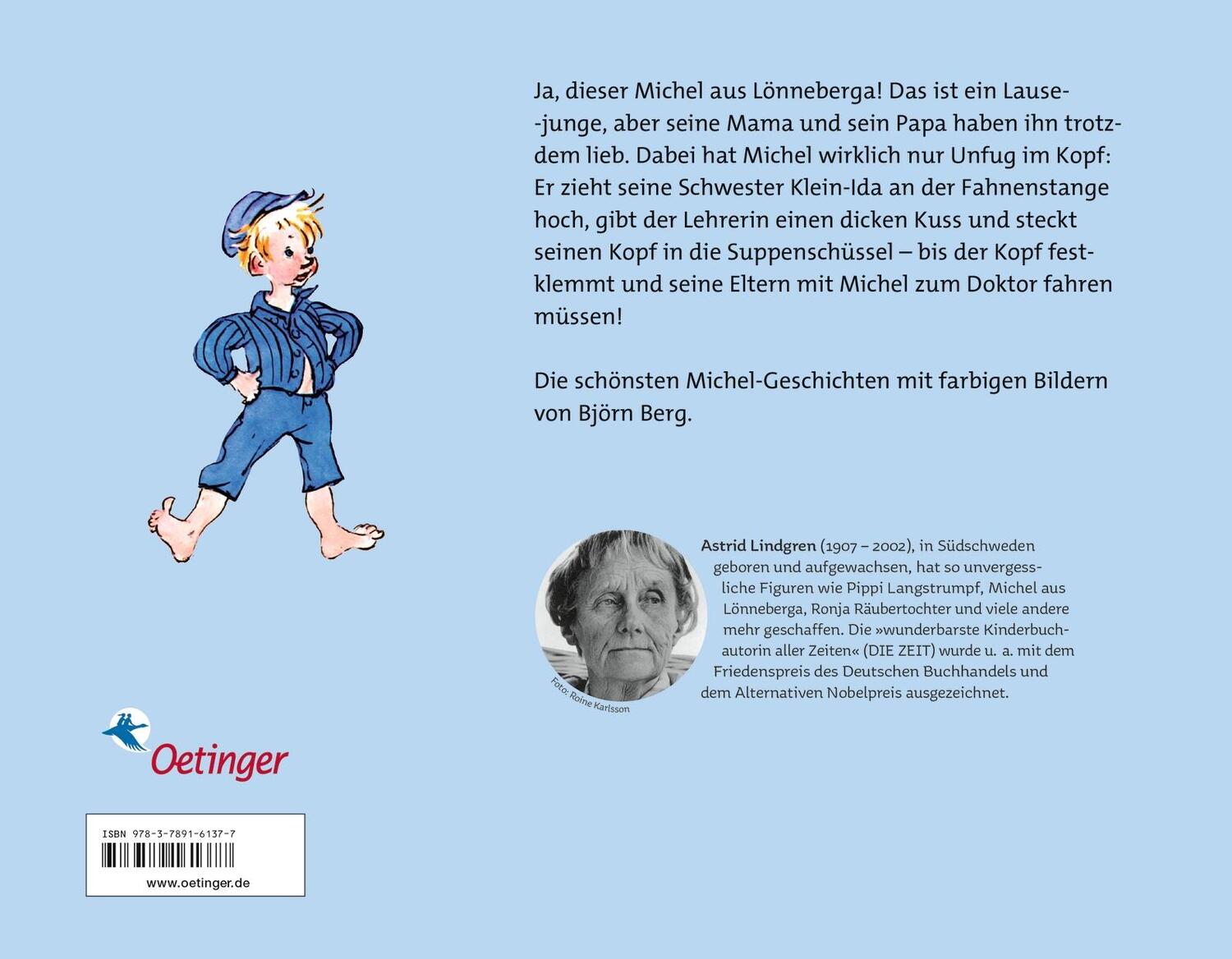 Rückseite: 9783789161377 | Michel aus Lönneberga | Astrid Lindgren (u. a.) | Buch | 32 S. | 2001