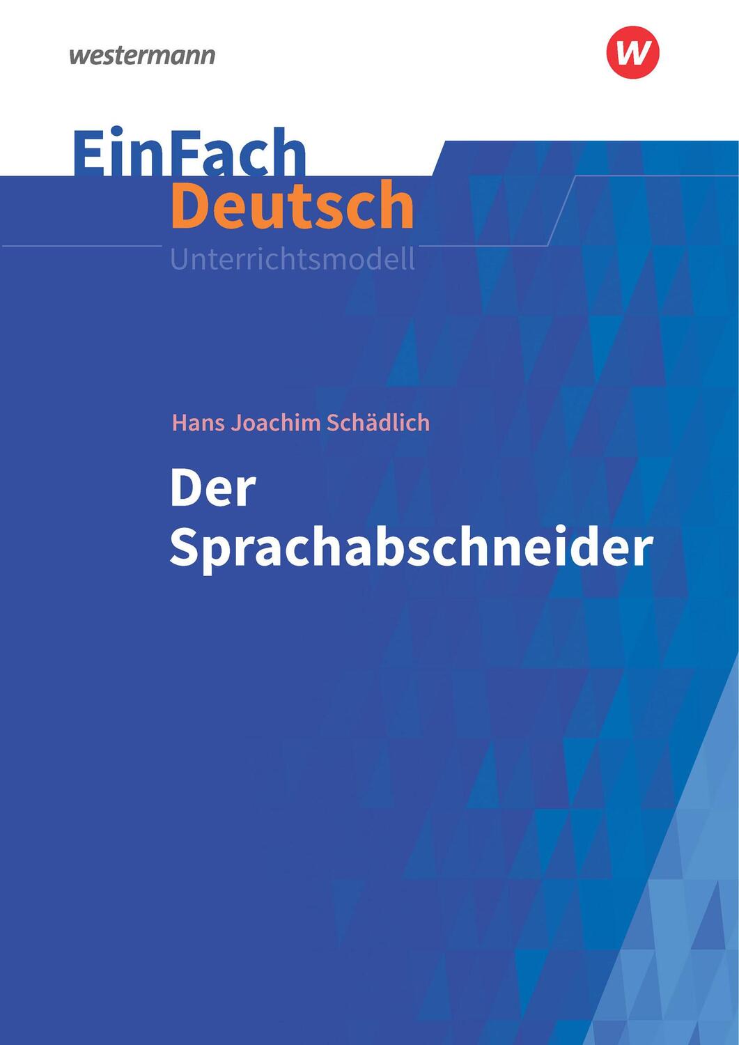 Cover: 9783140227322 | Der Sprachabschneider. EinFach Deutsch Unterrichtsmodelle | Buch