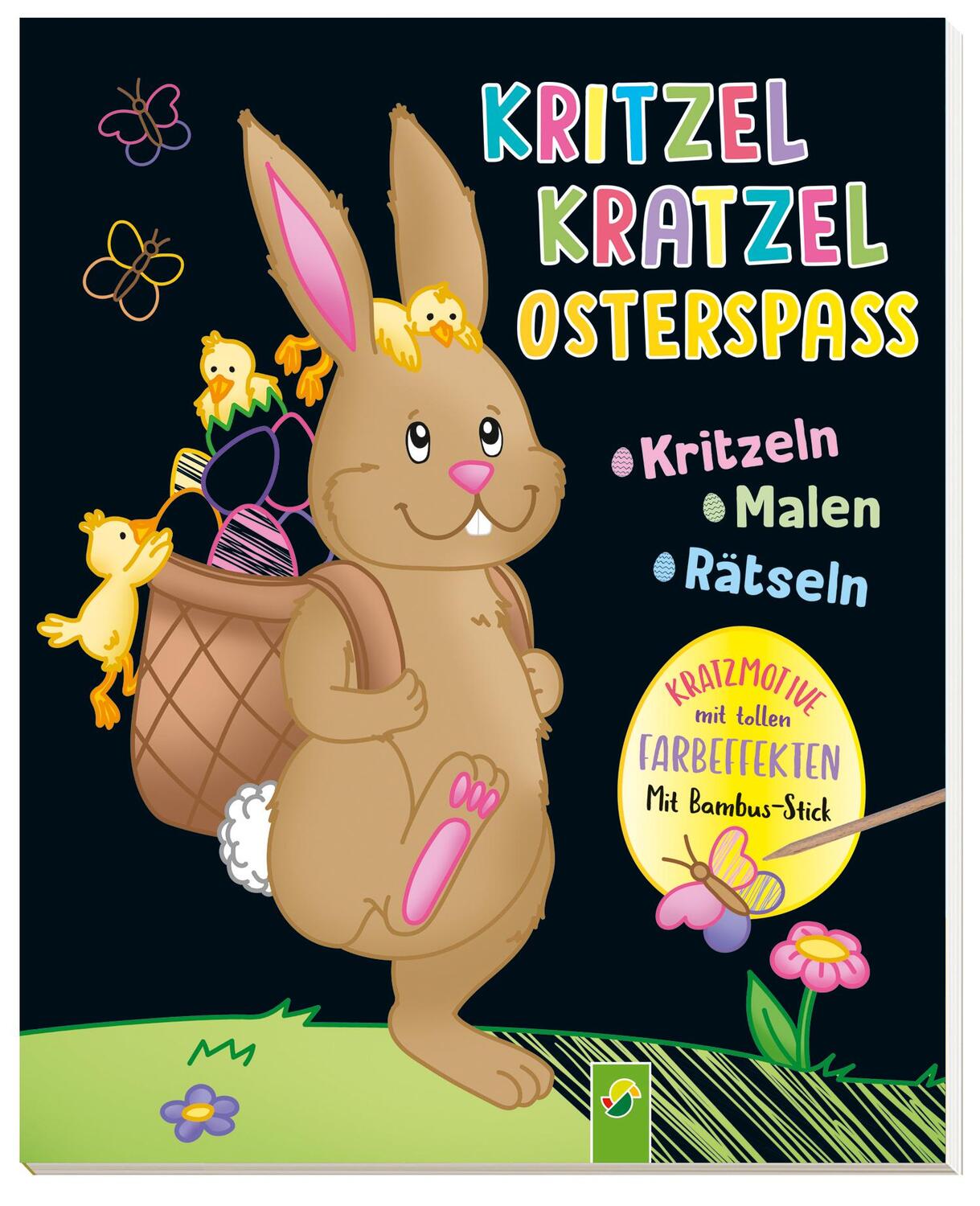 Cover: 9783849923020 | Kritzel-Kratzel-Osterspaß. Kratzbuch für Kinder ab 5 Jahren | Buch
