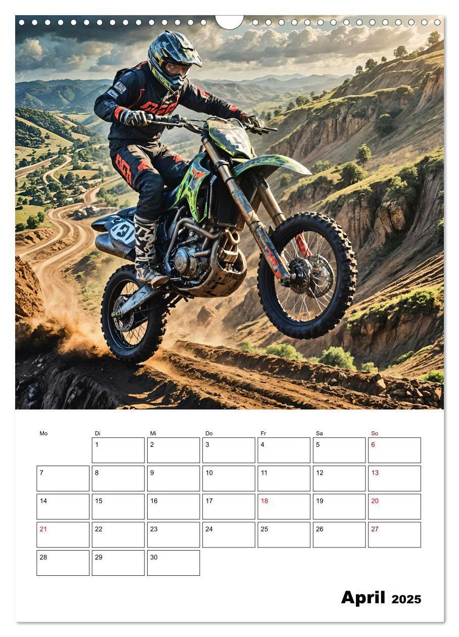 Bild: 9783457196748 | Vollgas und Adrenalin - Motocross-Action pur! (Wandkalender 2025...