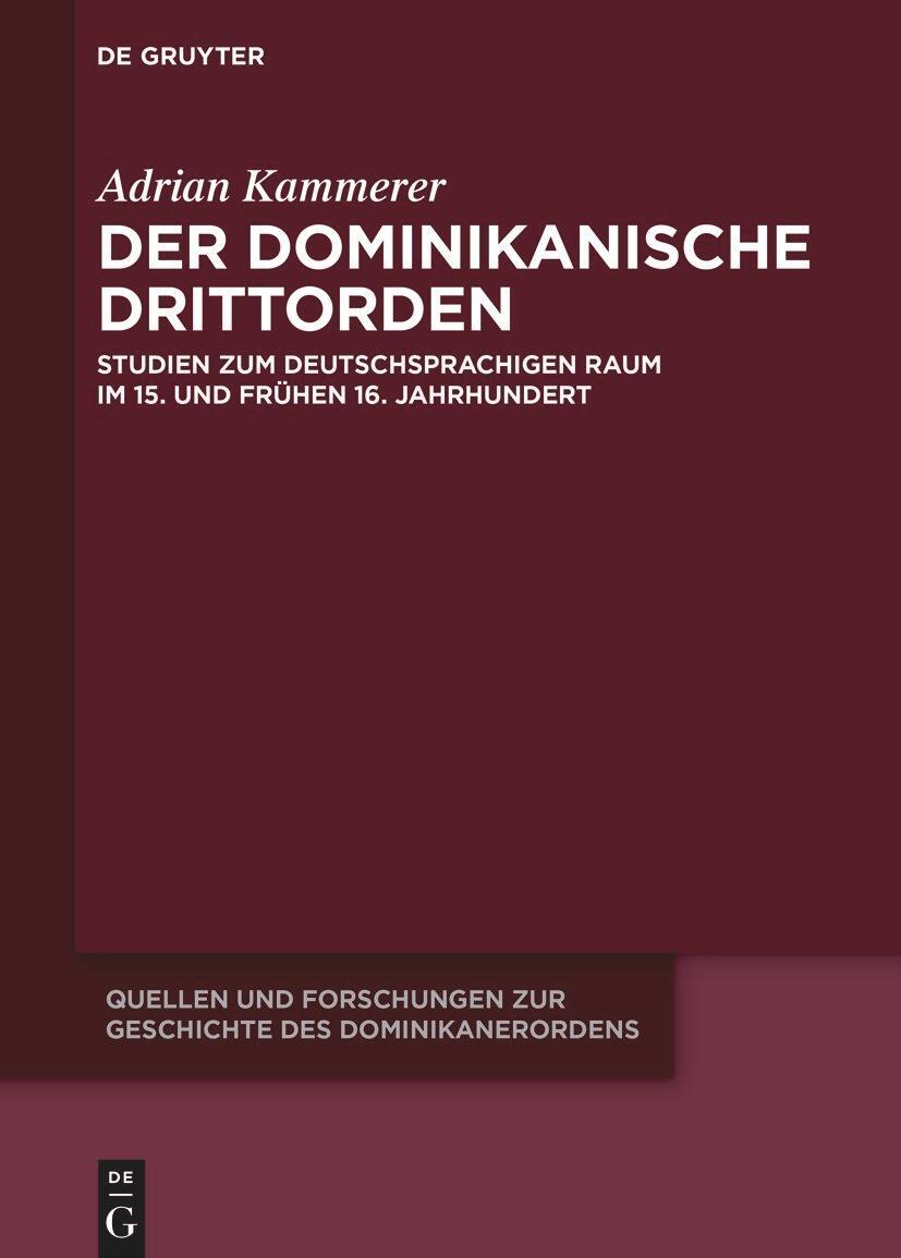 Cover: 9783111323541 | Der dominikanische Drittorden | Adrian Kammerer | Buch | X | Deutsch