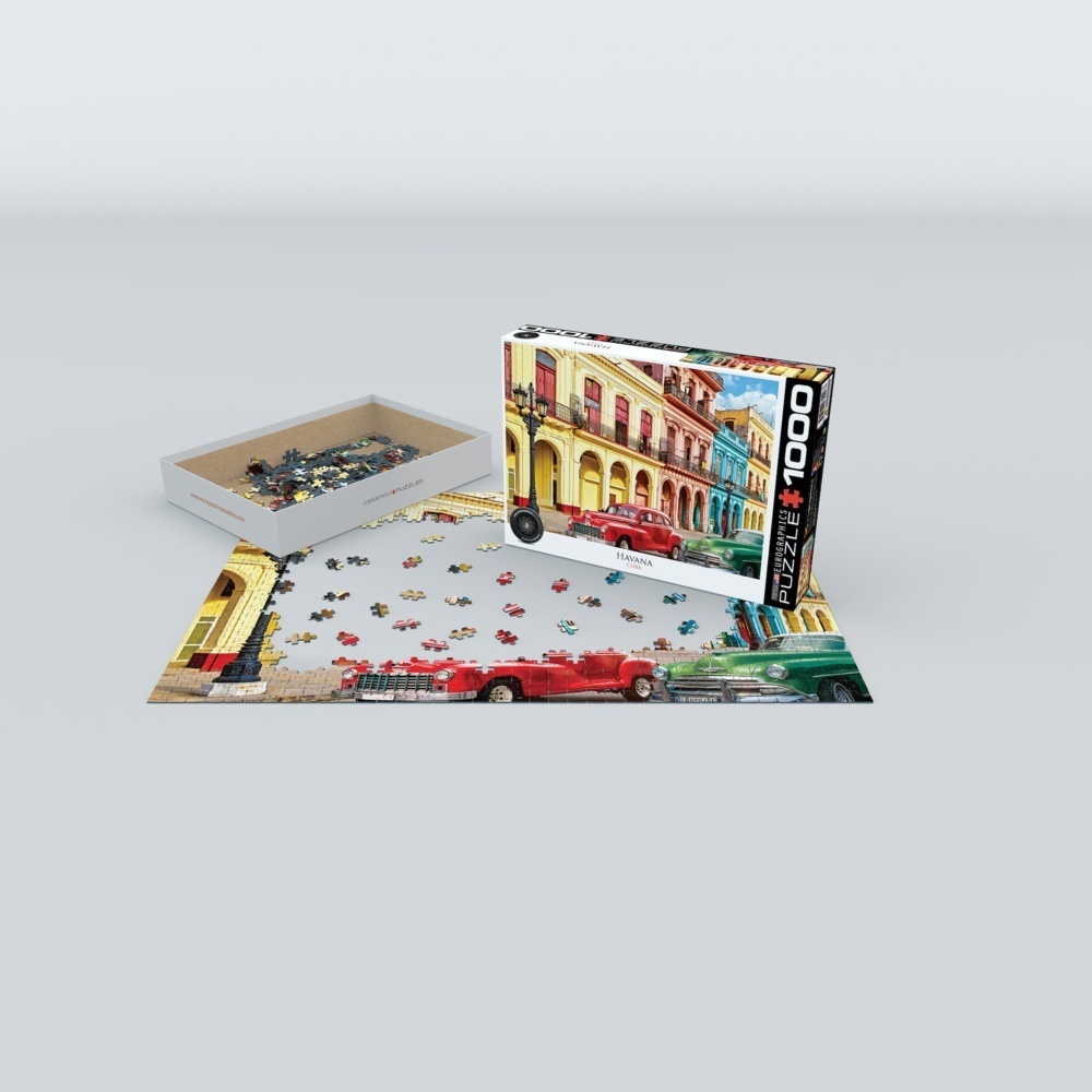 Bild: 628136655163 | La Havana Kuba (Puzzle) | Spiel | In Spielebox | 2021 | Eurographics