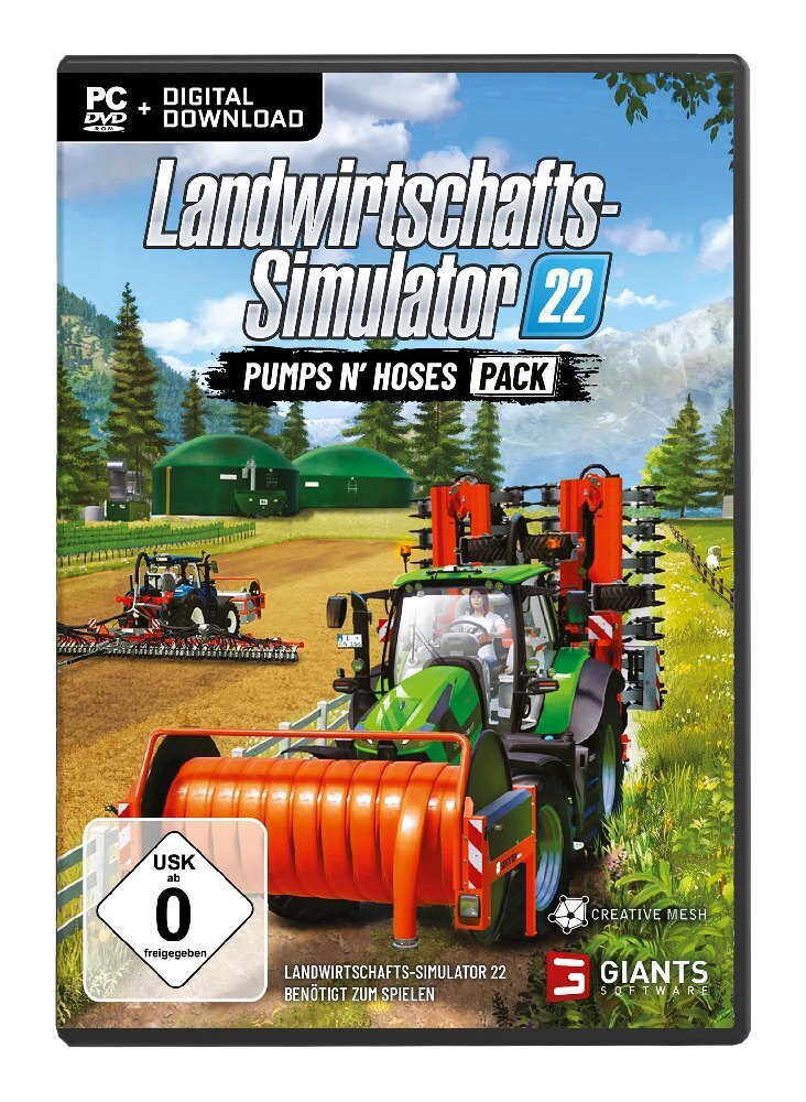 Cover: 4064635100678 | Landwirtschafts-Simulator 22: Pumps n Hoses Pack, 1 DVD-ROM | Für PC