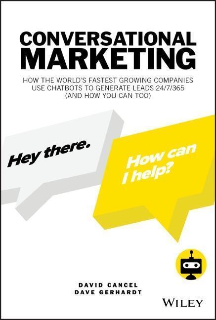 Cover: 9781119541837 | Conversational Marketing | David Cancel (u. a.) | Buch | 288 S. | 2019