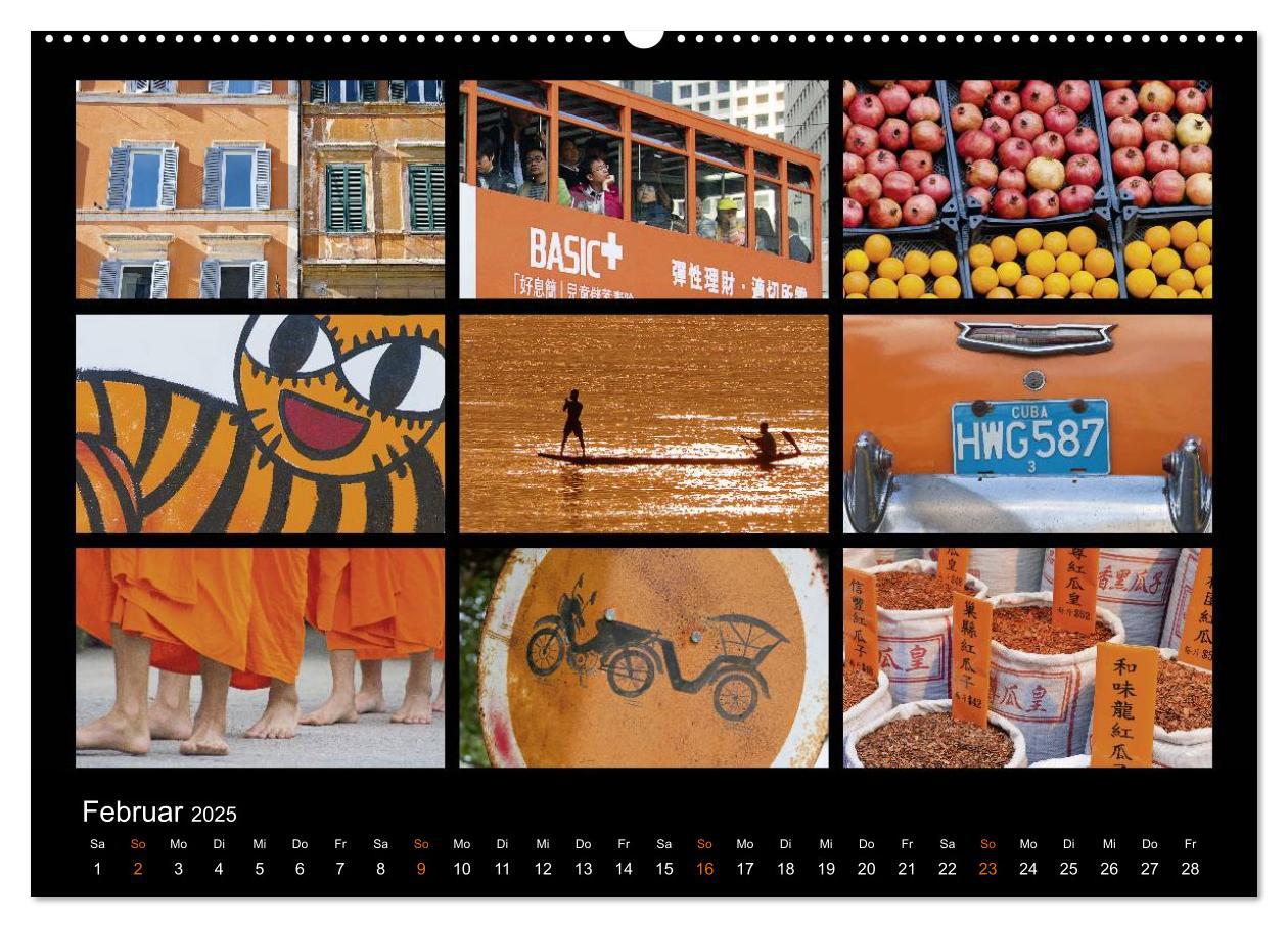 Bild: 9783435790593 | Colours (Wandkalender 2025 DIN A2 quer), CALVENDO Monatskalender