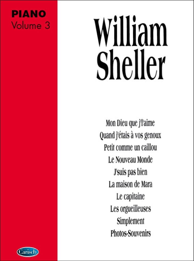 Cover: 9790231102826 | William Sheller: Volume 3 | Buch | 2001 | Carisch France