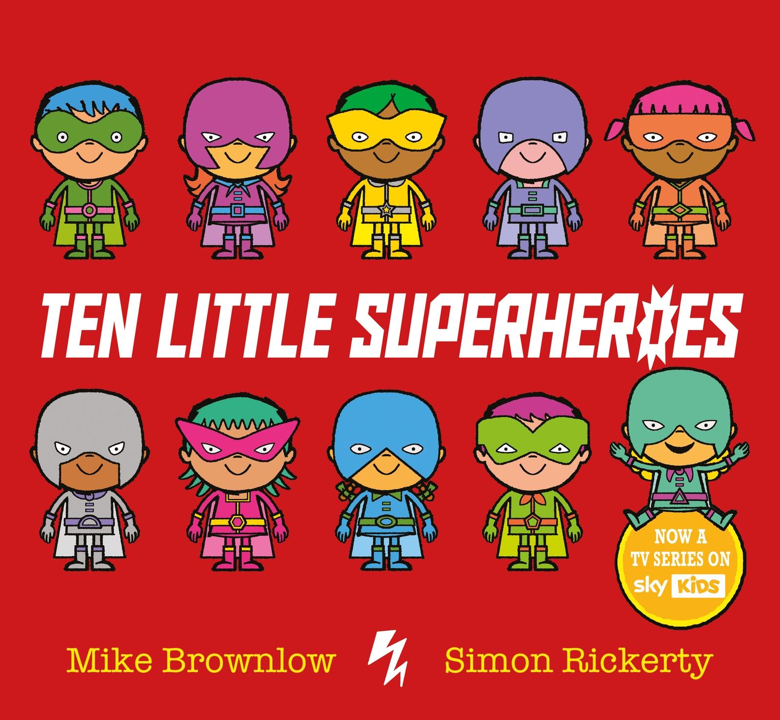 Cover: 9781408346273 | Ten Little Superheroes | Mike Brownlow | Taschenbuch | 32 S. | 2017