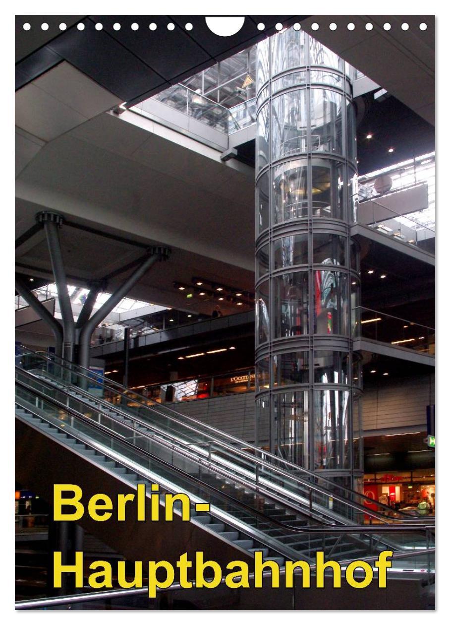 Cover: 9783457038758 | Hauptbahnhof Berlin (Wandkalender 2025 DIN A4 hoch), CALVENDO...