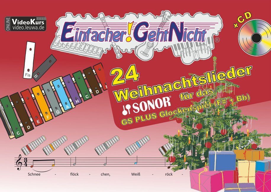 Cover: 9783940533418 | Einfacher!-Geht-Nicht: 24 Weihnachtslieder für das SONOR GS PLUS...