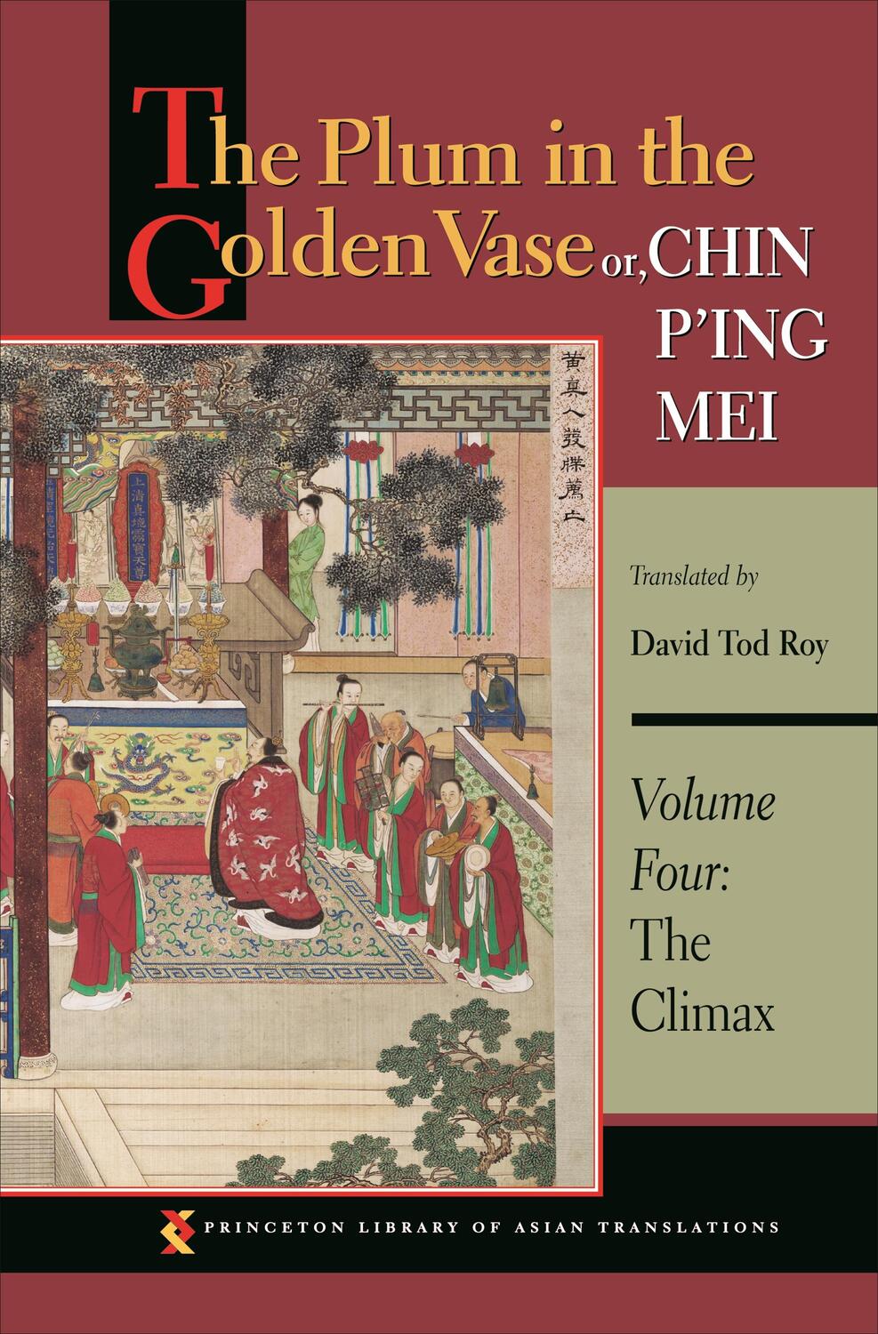 Cover: 9780691169828 | The Plum in the Golden Vase or, Chin P'ing Mei, Volume Four | Buch