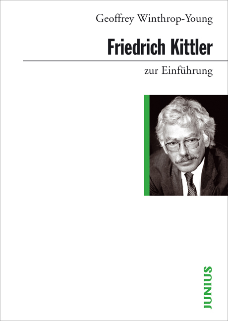 Friedrich Kittler zur Einführung - Winthrop-Young, Geoffrey