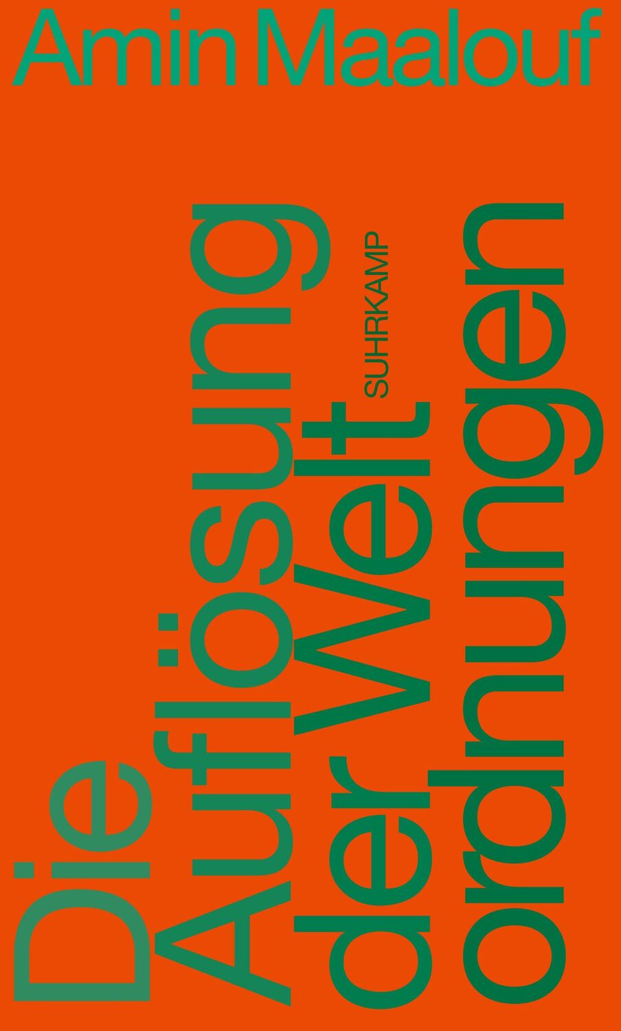 Cover: 9783518421628 | Die Auflösung der Weltordnungen | Amin Maalouf | Buch | 252 S. | 2010