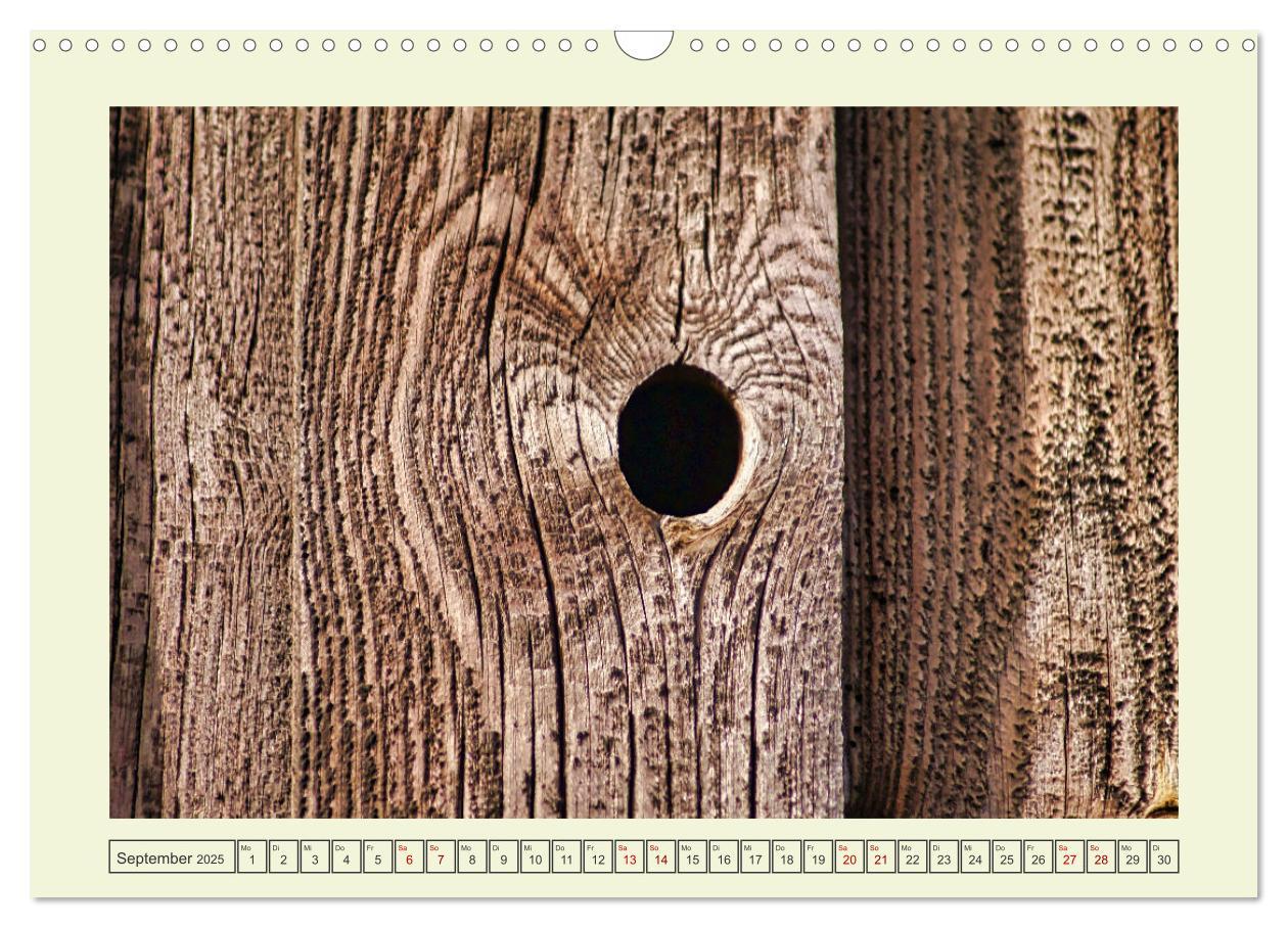 Bild: 9783435033119 | Einfach Holz (Wandkalender 2025 DIN A3 quer), CALVENDO Monatskalender